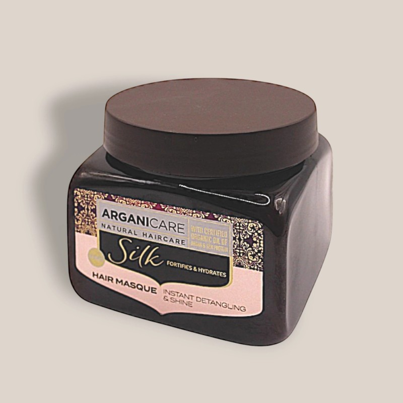 MASQUE CAPILLAIRE PROTEINE SOIE - ARGANICARE - 500ml