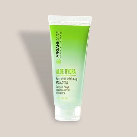 GOMMAGE VISAGE ALOE VERA - ARGANICARE - 100ml