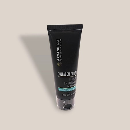 NETTOYANT HYDRATANT VISAGE COLLAGENE - ARGANICARE - 80ml