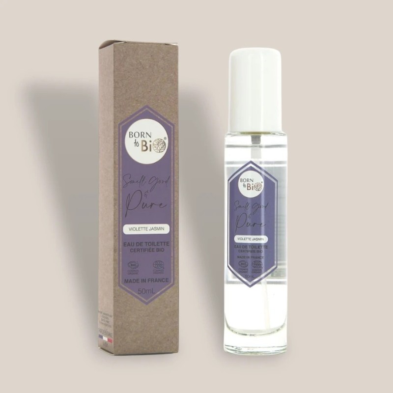 EAU DE TOILETTE VIOLETTE JASMIN - BORN TO BIO - 50ml
