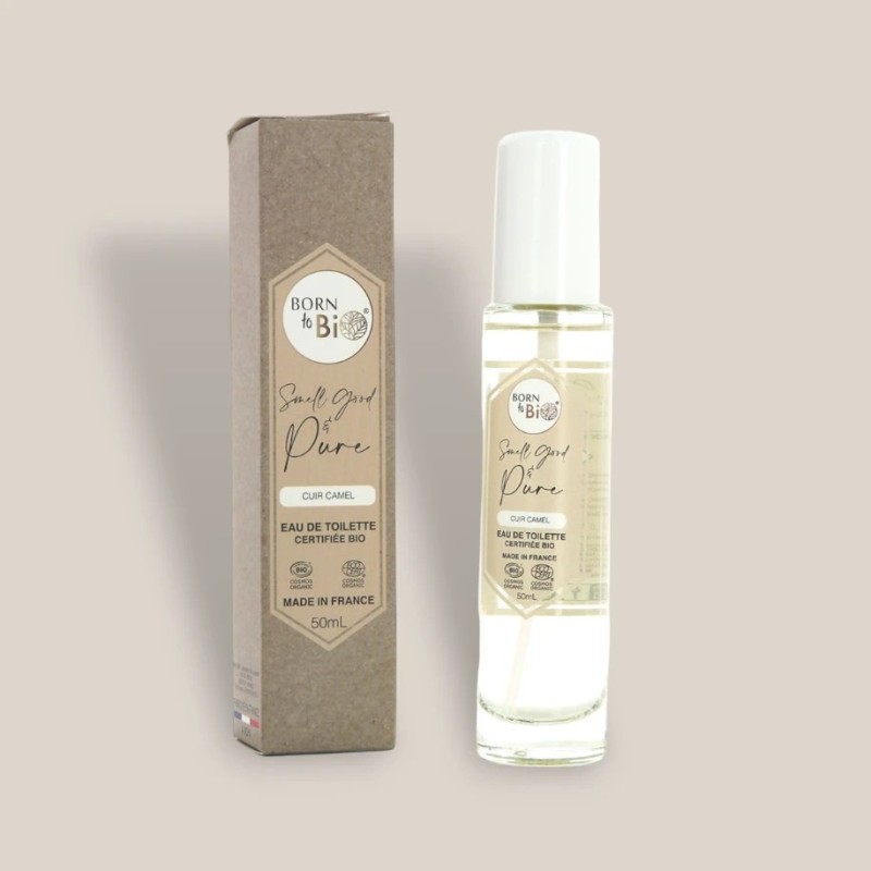 EAU DE TOILETTE CUIR CAMEL - BORN TO BIO - 50ml