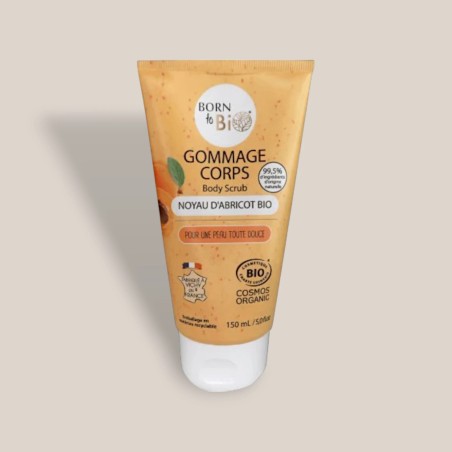 GOMMAGE CORPS ABRICOTS - BORN TO BIO - 150ml