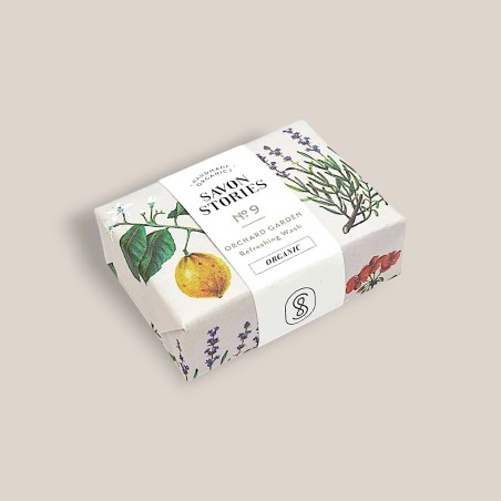 SAVON BIO JARDIN SAUVAGE - SAVON STORIES -100g