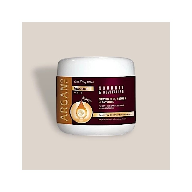 MASQUE HUILE D'ARGAN - INSTITUT CLAUDE BELL - 500ml
