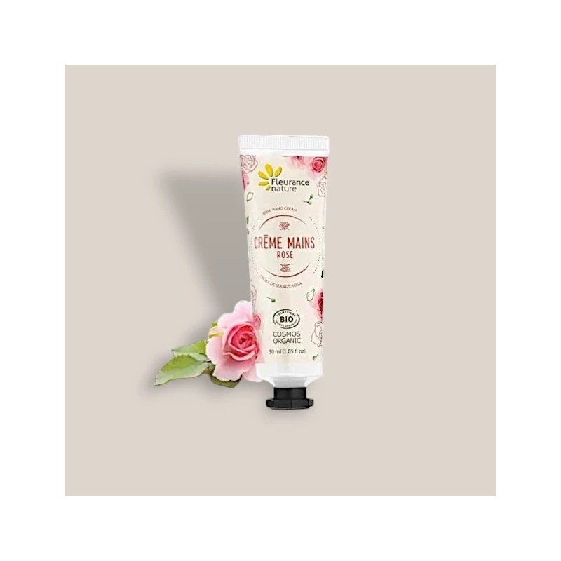 CREME MAINS ROSE - FLEURANCE NATURE - 30ml
