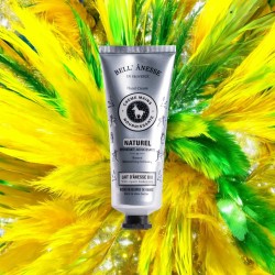 CREME MAINS NOURRISSANTE - BELL'ANESSE - 75ml - tube de creme sur des eclats de peinture