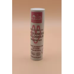 conditionnement BAUME A LEVRES AU LAIT D'ÄNESSE – HYDRATATION ET SOIN – OLEANAT - 4,5g