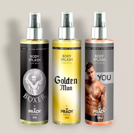 PRADY Body Splash Homme 250ml – Brume Corps dès 6€