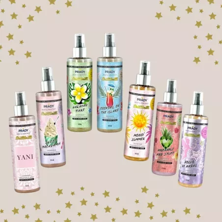 Brumes Corporelles Pailletées - Éclat et Fraîcheur