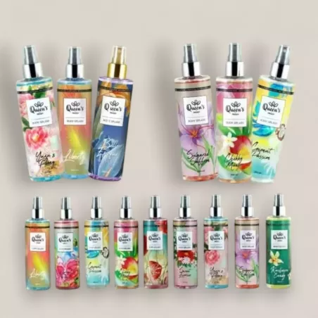 ensemble de 15 brumes, disposées les unes a cotés des autres sur fond neutre