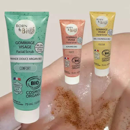 Gommage Visage - Peau Nette et Éclat Naturel