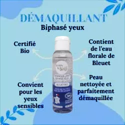 Démaquillant Biphasé Yeux - Douceur et Efficacité