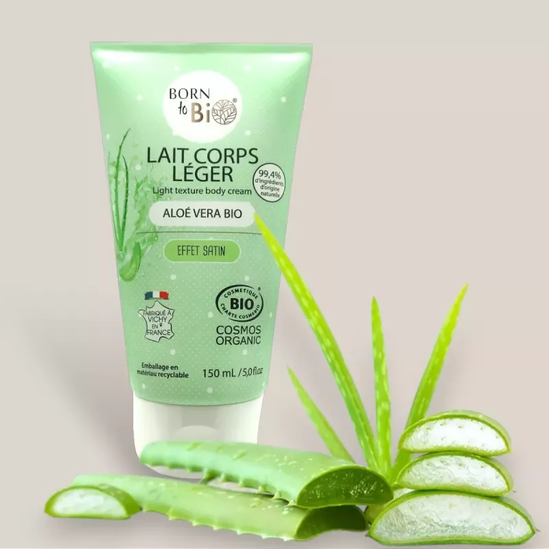 Lait Corps Léger Aloe Vera - Hydratation Satinée
