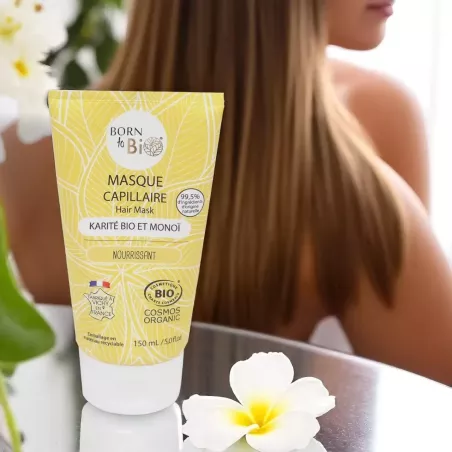 Masque Capillaire Monoï Karité - Nutrition Intense