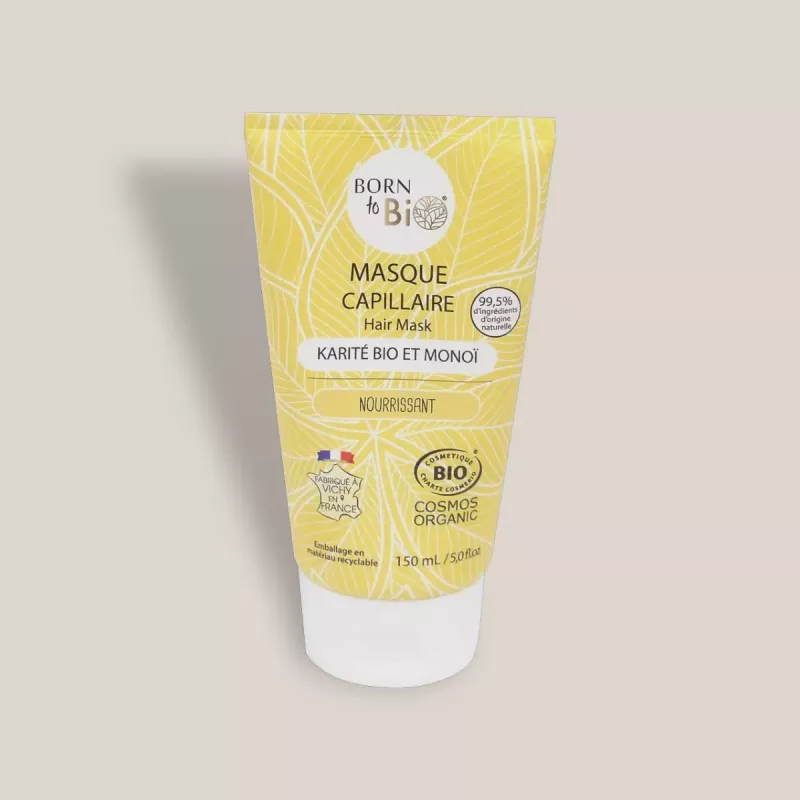 Masque Capillaire Monoï Karité - Nutrition Intense