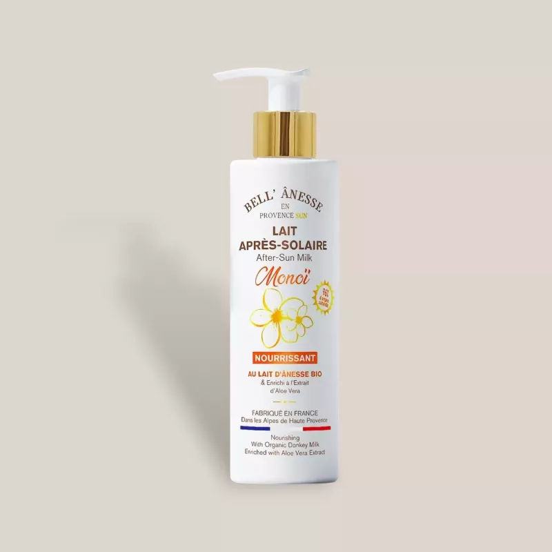 Lait Après-Soleil Monoï - Apaisant et Hydratant