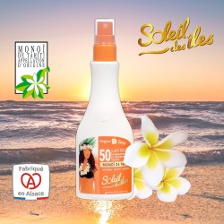 Lait Solaire Monoï SPF 50 - Haute Protection