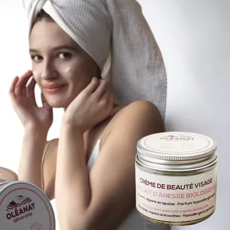 Crème Beauté Visage - Nutrition et Éclat Naturel