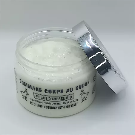 Gommage Revitalisant Sucre et Lait d'ânesse - Bell'ânesse.
