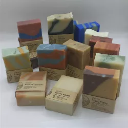 Savon Artisanal Bio 100g - Naturel & Saponifié à Froid