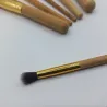 Pinceaux de maquillage manche bambou