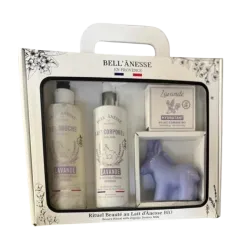 Coffret Cadeau au Lait d'ânesse à la Lavande