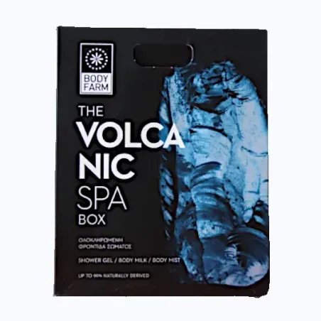 Coffret The Volcanic SPA - Homme - Gel douche, lait corporel brume