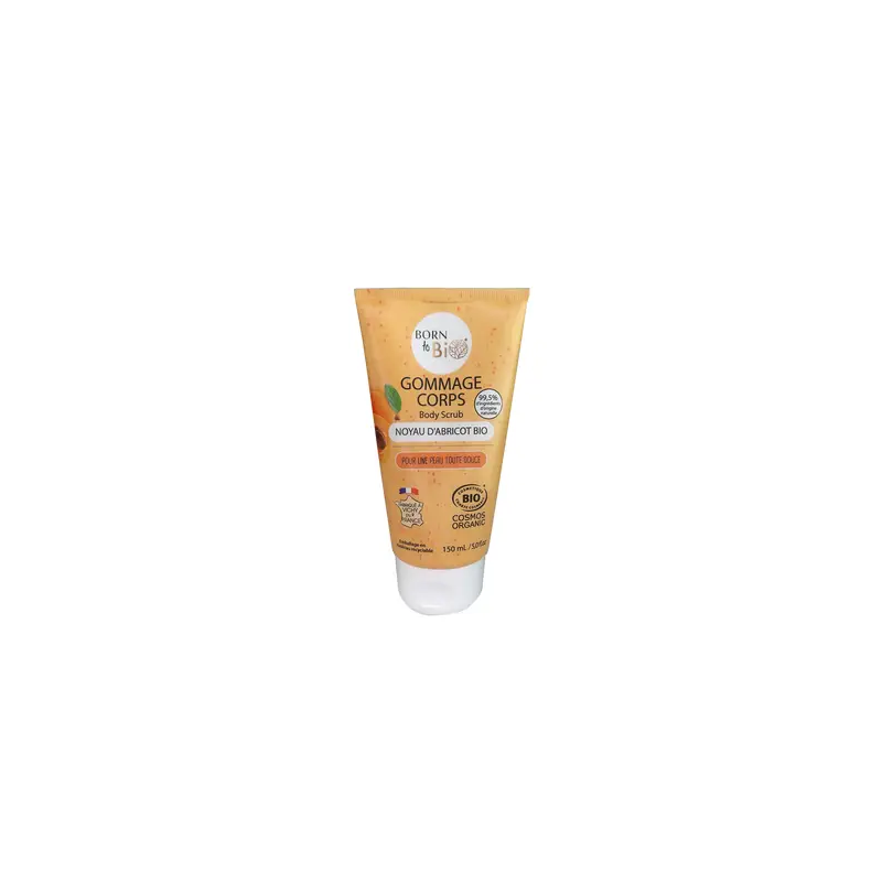 GOMMAGE CORPS ABRICOTS - BORN TO BIO - 150ml