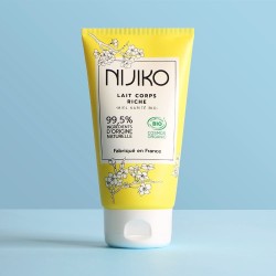 Lait corps bio miel karité NIJIKO – Soin nourrissant intense 99,5% bio