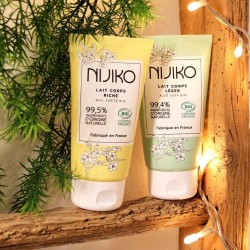 Lait corps bio miel karité NIJIKO – Soin nourrissant intense 99,5% bio