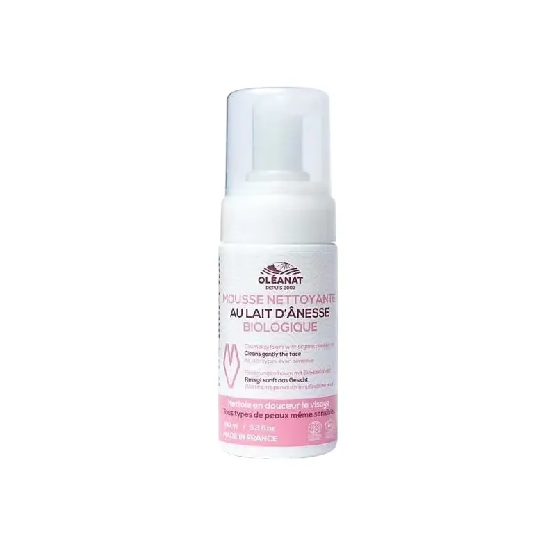 mousse-nettoyante-visage-au-lait-danesse-bio-hydratante-cosmos