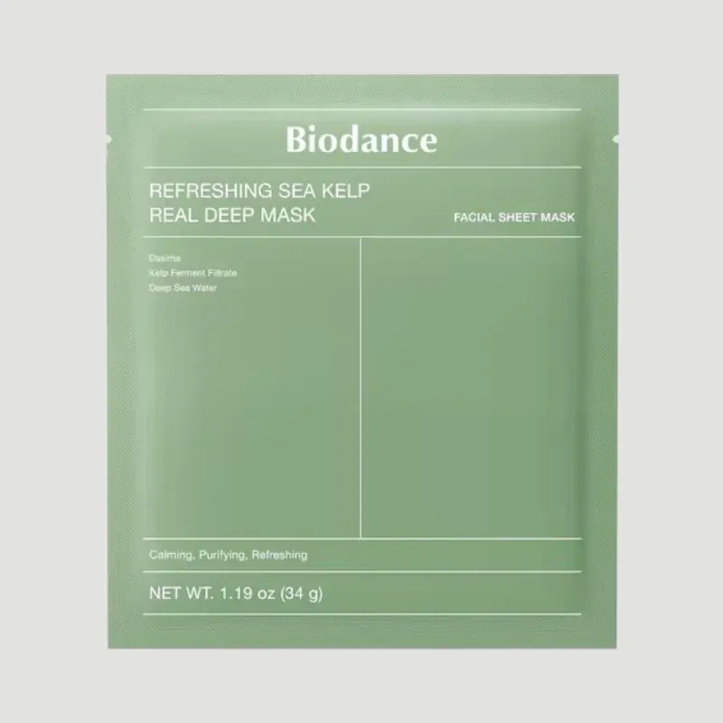 Masque Biodance Sea Kelp – purifiant rééquilibrant peau grasse mixte