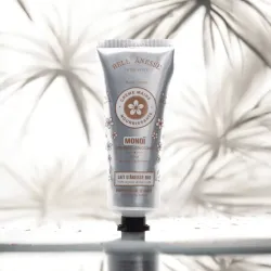 Crème mains monoï Bell'Ânesse fleurs blanches fond clair