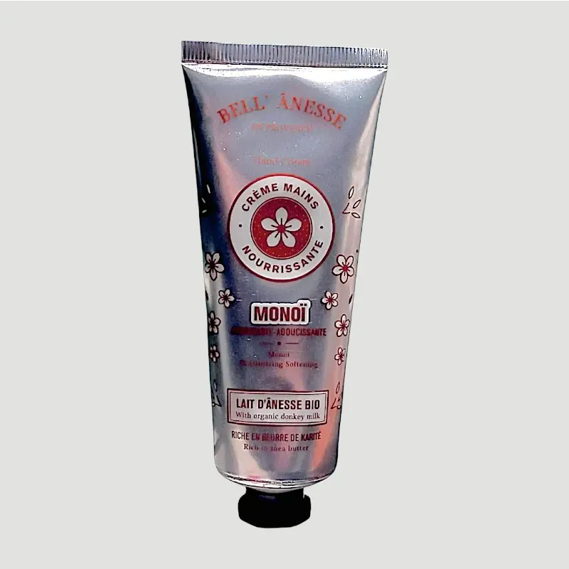 Crème mains monoï lait d'ânesse bio Bell'Ânesse