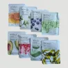 8 masques tissu extraits naturels BIOAQUA visage