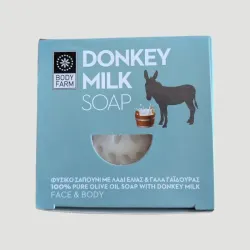 Savon solide lait d'ânesse Body Farm — packaging