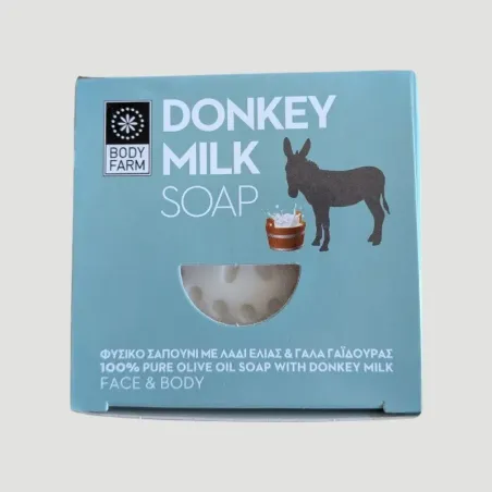 Savon solide lait d'ânesse Body Farm — packaging
