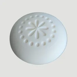 Savon solide lait d'ânesse — motif gravé fond neutre