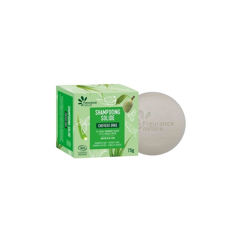 SHAMPOOING SOLIDE CHEVEUX GRAS - FLEURANCE NATURE - 75g