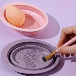 Bol en Silicone pour Nettoyer vos Accessoires de Maquillage