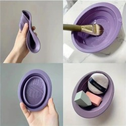 Bol en Silicone pour Nettoyer vos Accessoires de Maquillage