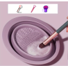 Bol en Silicone pour Nettoyer vos Accessoires de Maquillage