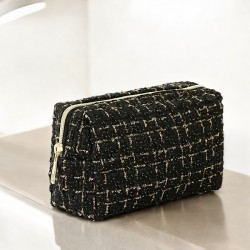 Trousse de Maquillage Élégante en Blanc ou Noir