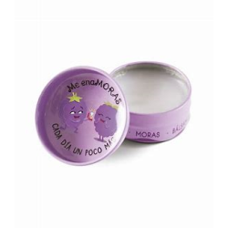 Texture baume à lèvres mûres The Fruit Company pot ouvert 10g