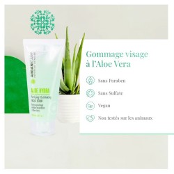 Gommage Doux au Aloe Vera pour le Visage - Arganicare