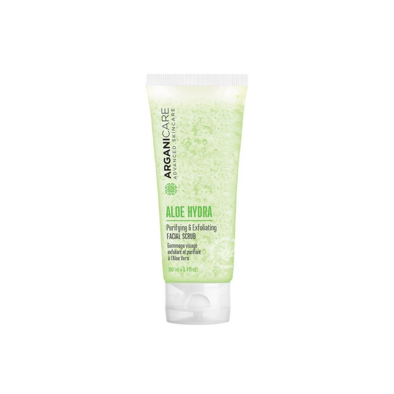 GOMMAGE VISAGE ALOE VERA - ARGANICARE - 100ml