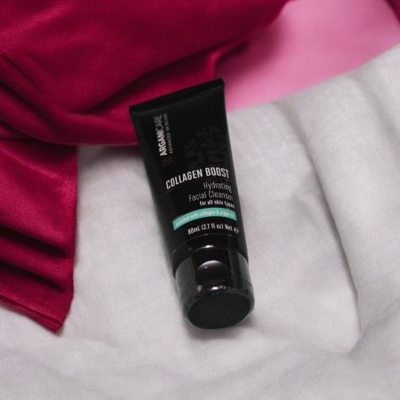 Nettoyage Doux et Hydratation avec Collagène - Arganicare