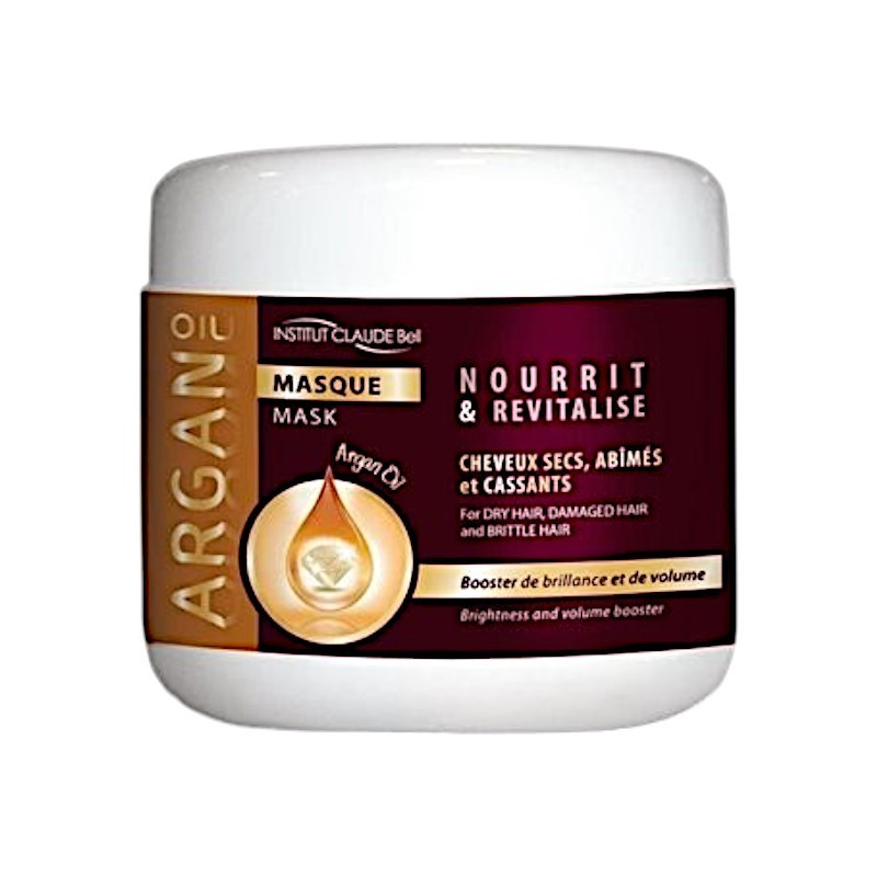 MASQUE HUILE D'ARGAN - INSTITUT CLAUDE BELL - 500ml