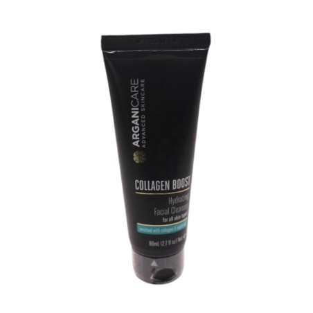 NETTOYANT HYDRATANT VISAGE COLLAGENE - ARGANICARE - 80ml