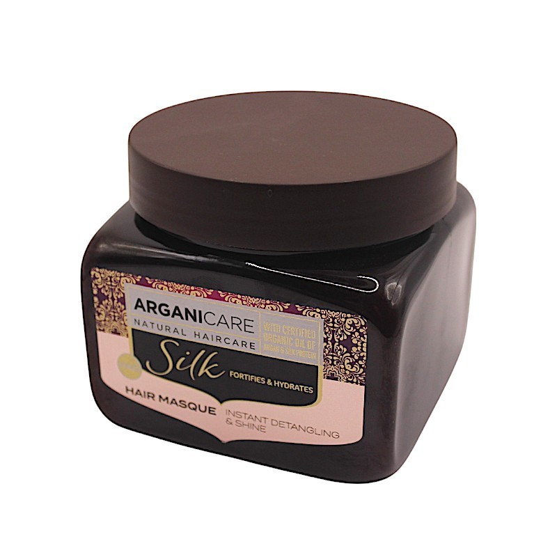 MASQUE CAPILLAIRE PROTEINE SOIE - ARGANICARE - 500ml